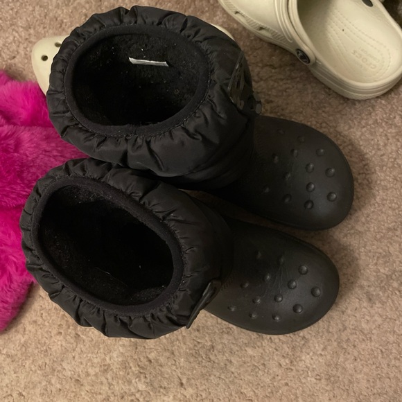 Black croc boots - Picture 3 of 3